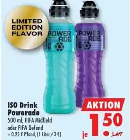 Mäc Geiz ISO Drink Powerade Angebot
