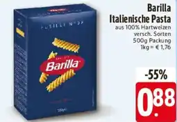 E-Center Barilla Italienische Pasta Angebot