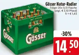 E-Center Gösser Natur-Radler Angebot