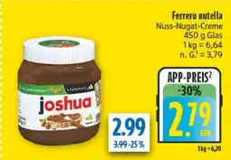 diska Ferrero nutella Angebot