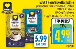 diska EDEKA Herzstücke Röstkaffee Angebot