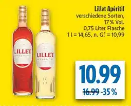diska Lillet Apéritif Angebot