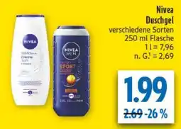 diska Nivea Duschgel Angebot