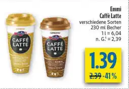 diska Emmi Caffè Latte Angebot