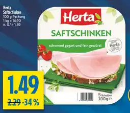diska Herta Saftschinken Angebot
