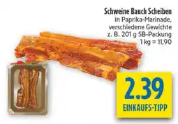 diska Schweine Bauch Scheiben Angebot