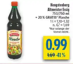 diska Hengstenberg Altmeister Essig Angebot