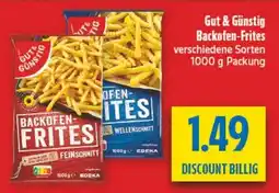 diska Gut & Günstig Backofen-Frites Angebot