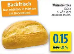 diska Weizenbrötchen Angebot