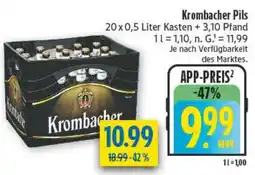 diska Krombacher Pils Angebot
