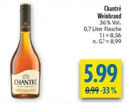 diska Chantré Weinbrand Angebot