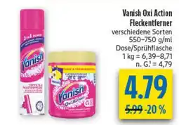 diska Vanish Oxi Action Fleckentferner Angebot