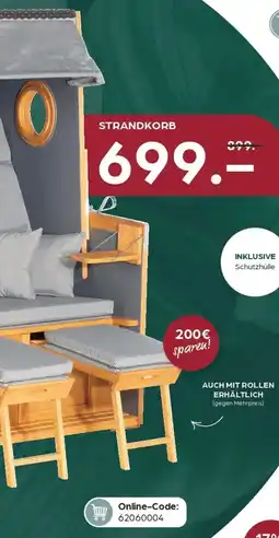 Möbel Buss Strandkorb Angebot