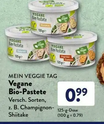 Aldi Süd Mein Veggie Tag Vegane Bio-pastete Angebot