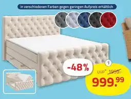 ROLLER Boxspringbett Angebot