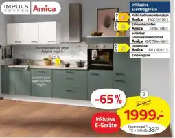 ROLLER IMPULS Amica Einbauküche Angebot