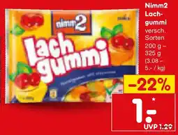 Netto Marken-Discount Nimm2 Lachgummi Angebot