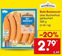 Netto Marken-Discount Rote Bockwurst Angebot