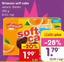 Netto Marken-Discount Griesson soft cake Angebot