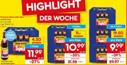 Netto Marken-Discount Paulaner Spezi oder Zero Angebot