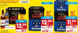 Netto Marken-Discount Stuttgarter Hofbräu Pilsner oder Fürstenberg Premium Pilsener Angebot