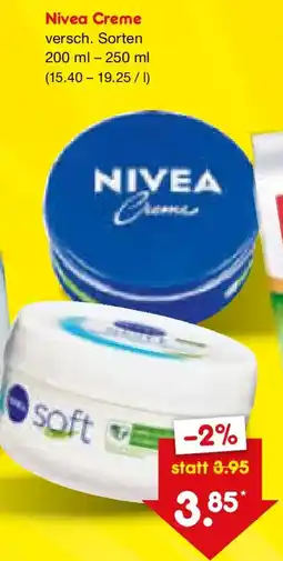 Netto Marken-Discount Nivea creme Angebot