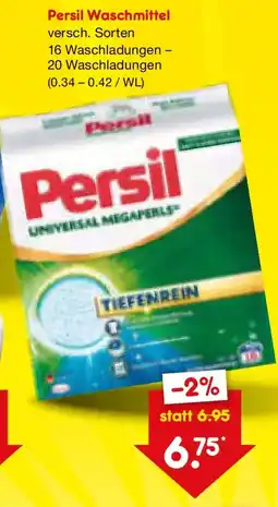 Netto Marken-Discount Persil Waschmittel Angebot