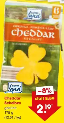Netto Marken-Discount Cheddar Scheiben Angebot