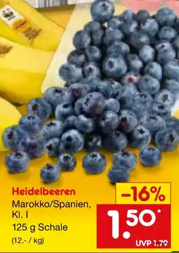 Netto Marken-Discount Heidelbeeren Angebot