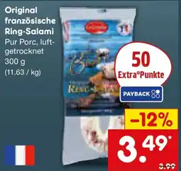 Netto Marken-Discount Original französische Ring-Salami Angebot