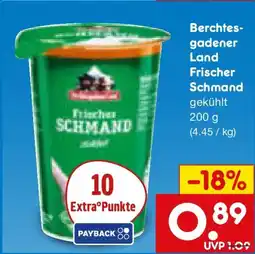 Netto Marken-Discount Berchtesgadener Land Frischer Schmand Angebot