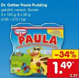 Netto Marken-Discount Dr. Oetker Paula Pudding Angebot