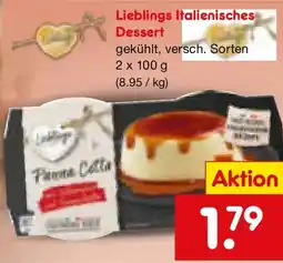 Netto Marken-Discount Lieblings Italienisches Dessert Angebot