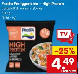 Netto Marken-Discount Frosta Fertiggerichte - High Protein Angebot