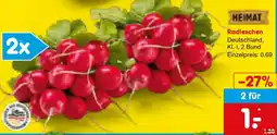 Netto Marken-Discount HEIMAT Radieschen Angebot