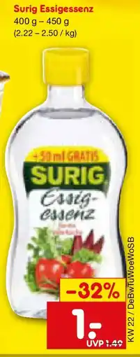 Netto Marken-Discount Surig Essigessenz Angebot