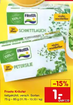 Netto Marken-Discount Frosta Kräuter Angebot