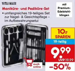 Netto Marken-Discount Maniküre- und Pediküre-Set Angebot