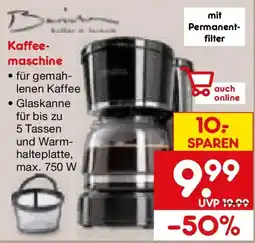 Netto Marken-Discount Kaffeemaschine Angebot