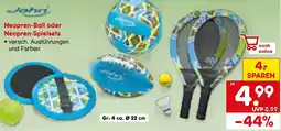 Netto Marken-Discount Neopren-Ball oder Neopren-Spielsets Angebot
