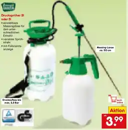 Netto Marken-Discount Drucksprüher 2 l oder 5 l Angebot