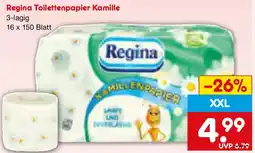 Netto Marken-Discount Regina Toilettenpapier Kamille Angebot