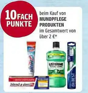 REWE Mundpflege Produkten Angebot