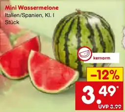 Netto Marken-Discount Mini Wassermelone Angebot