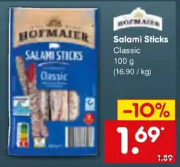Netto Marken-Discount Salami Sticks Angebot