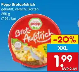 Netto Marken-Discount Popp Brotaufstrich Angebot