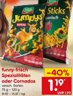 Netto Marken-Discount funny-frisch Spezialitäten oder Cornados Angebot