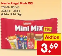 Netto Marken-Discount Nestle Riegel Minis XXL Angebot