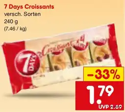 Netto Marken-Discount 7 Days Croissants Angebot