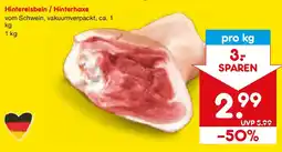 Netto Marken-Discount Hintereisbein/ Hinterhaxe Angebot